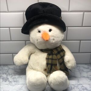 VTG Russ Berrie Snowflake The Snowman Plush